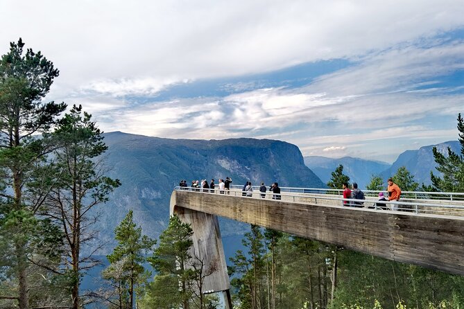 1Day Tour from Bergen to Flåm, Nærøyfjord Cruise & Stegastein - Stalheim adds walking and mountain history
