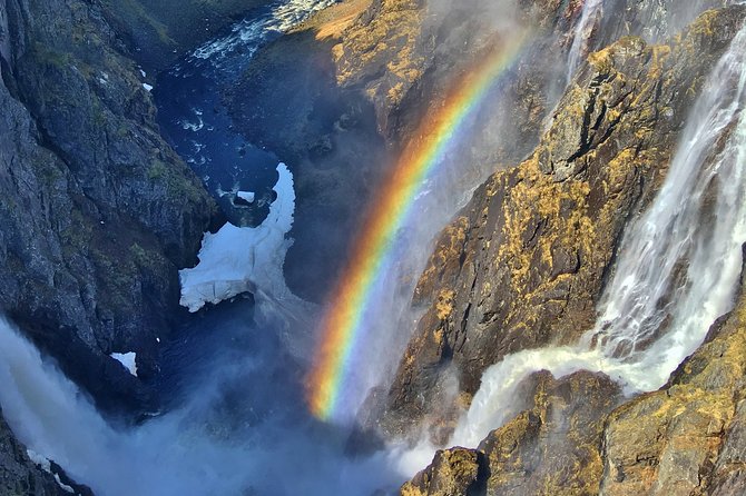 2-Day Round Trip from Bergen: THE GRAND HARDANGER – fjords, waterfalls, glaciers - Vøringsfossen and the high Hardangervidda