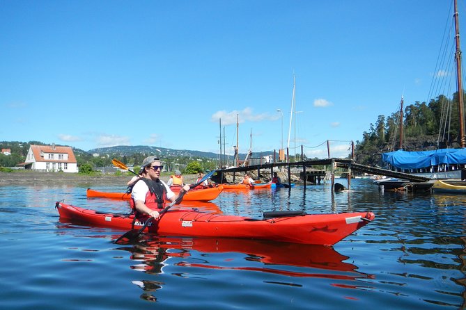 2- hour kayak trip on the Oslo Fjord - What you see around the marina, Fornebu, and the coast