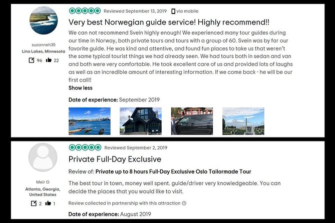 7 hours Private Limousine tour combined Oslo & Tyrifjord including "The Twist" - Why this private Oslo and Tyrifjord day works