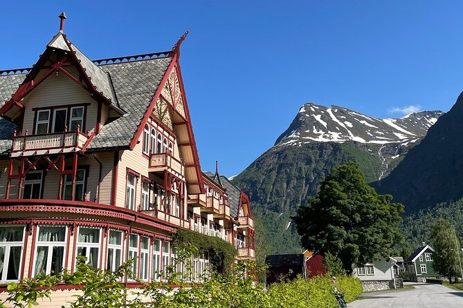 All About the Fjords in One Tour by Boat and Bus from Ålesund - Ljøen viewpoint above Geirangerfjord