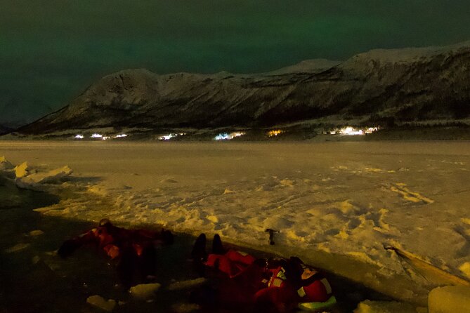 Arctic Ocean Night Floating in Ramfjord - Who will enjoy this most?