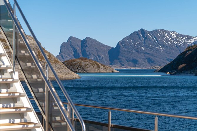 Beiarfjord & Saltstraumen Cruise with Guide - Passing beneath the bridge into Beiarfjorden