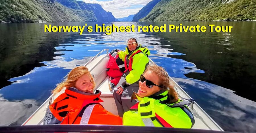 Bergen: Bergen Fjord by Zodiac or Pontoon Boat - The scenery from water level