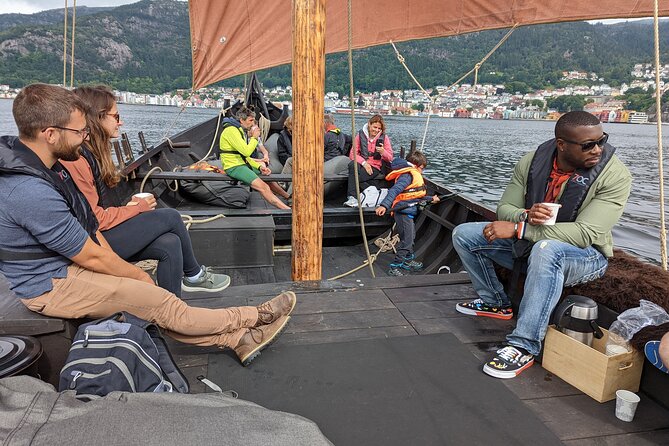 Bergen Fjord Experience Aboard Viking-style Ship - Sailing past Bergen’s waterfront