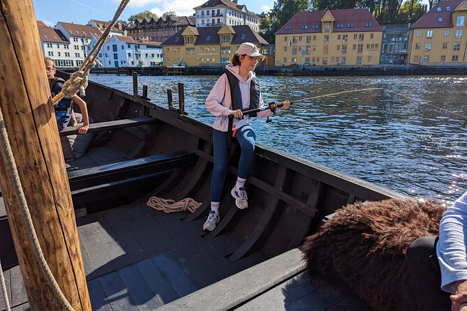 Bergen Fjord Experience Aboard Viking-style Ship - Meeting the boat at Dreggekaien