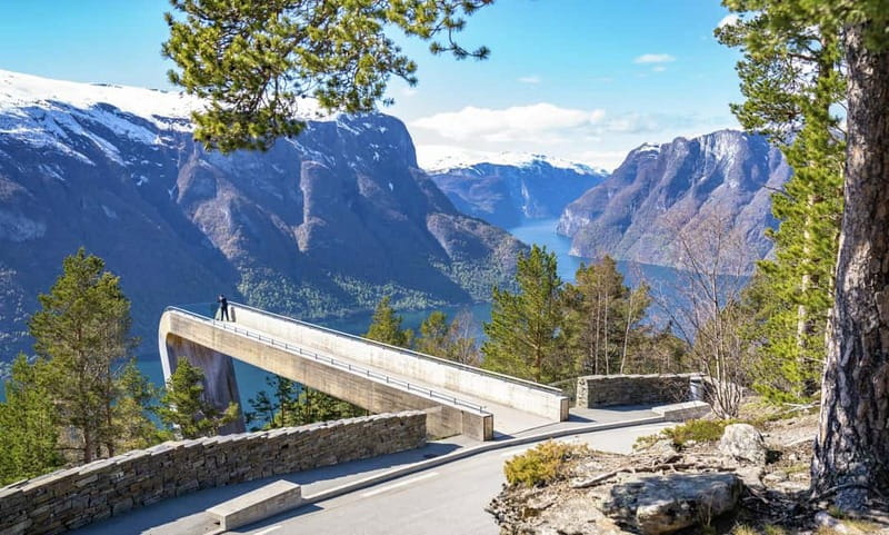 Bergen: Flam Railway, Viking Village Tour with Fjord Cruise - The Drive to Voss and the First Mountain Views