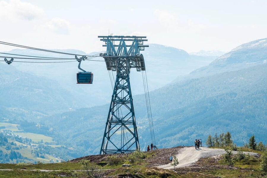 Bergen: Hardangerfjord, Voss Gondola & 3 Great Waterfalls - Crossing the Hardanger Bridge