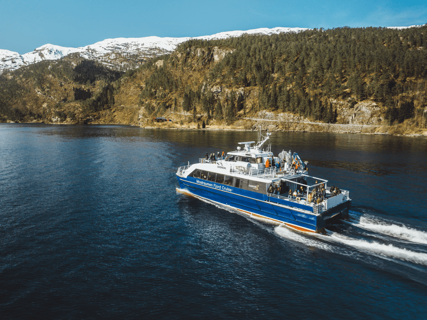 Bergen: Mostraumen Fjord Cruise - with Local Tour Guides - Comfort, commentary, and the practical details