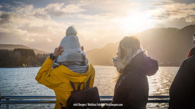 Bergen: Mostraumen Fjord Cruise - with Local Tour Guides - Bryggen from the water