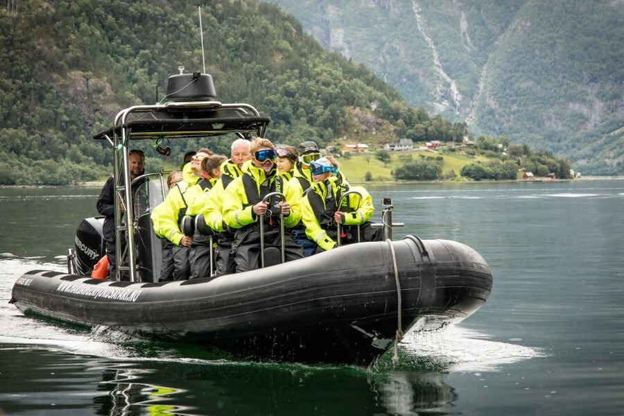 Eidfjord: 1-Hour Fjord RIB Tour - Simadal Fjord and the Sima power plant