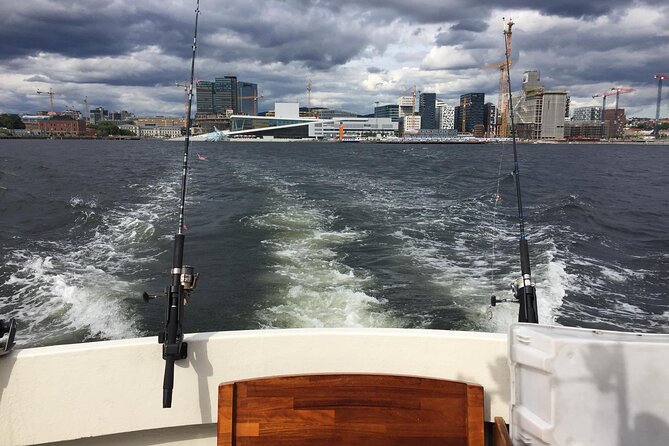 Fishing in Oslo Fjord - Fishing the inner Oslo Fjord from Langkaia