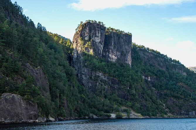 Fjord Cruise from Bergen through Mostraumen - Reaching the narrow Mostraumen straits