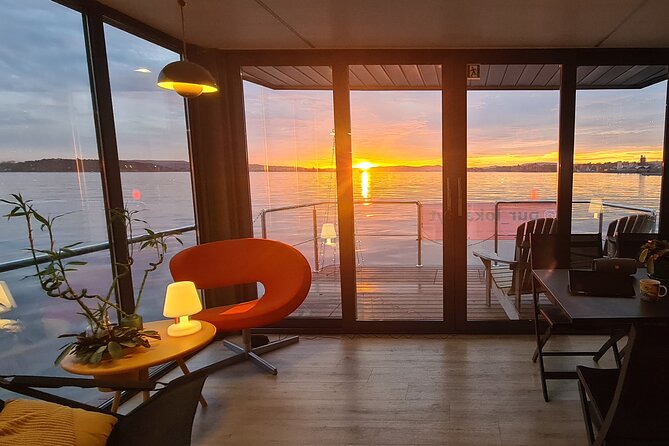 Fjord Houseboat Cruise in Oslo. 100 % electric. BYO - Marinas, Floating Saunas, and Waterfront Life