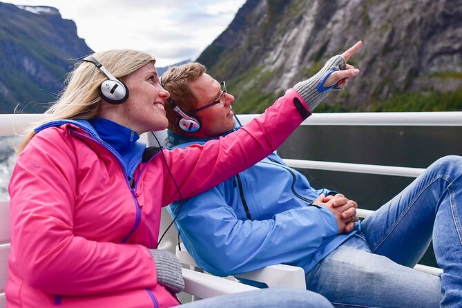 Fjord Sightseeing Tour by Boat in Geiranger - The first stretch through the UNESCO fjord