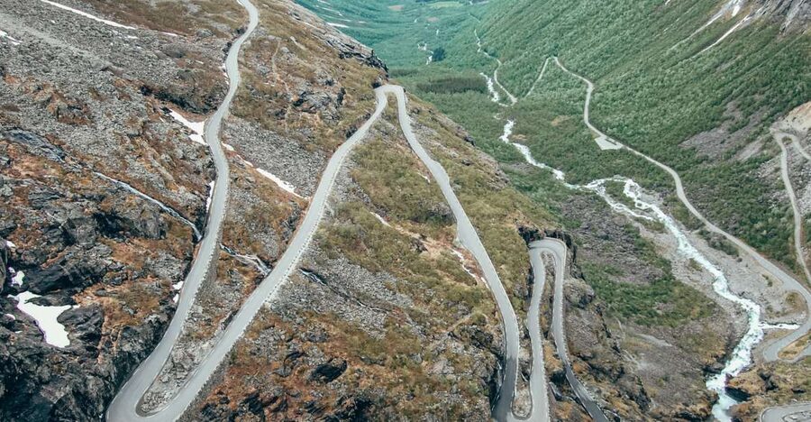 From Ålesund: Trollstigen Sightseeing Village & Fjord Tour - Kokarsteinen and the first Storfjord photographs