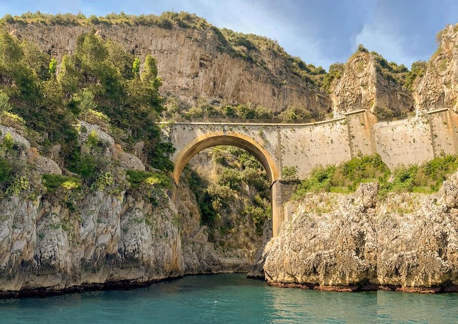 From Amalfi: Coast & Furore Fjord Boat Tour with Swim Break - Crew, music, shade, and onboard comfort