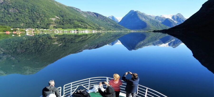 From Balestrand: Fjord Cruise to Fjærland- Round trip - The fjord scenery is the real headline