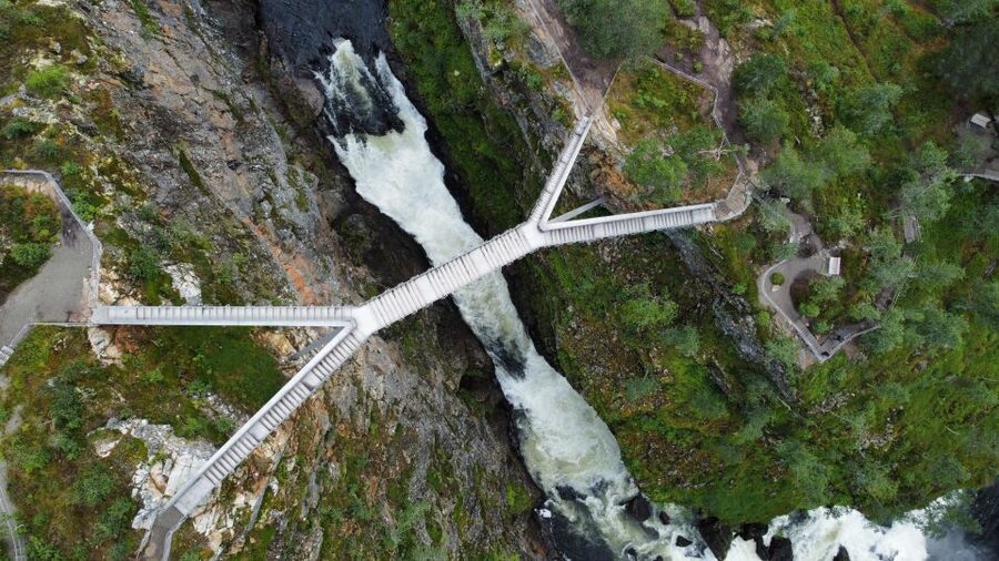 From Eidfjord: Vøringfossen Waterfall Nature Tour with Guide - Sysen Dam and the glacier view