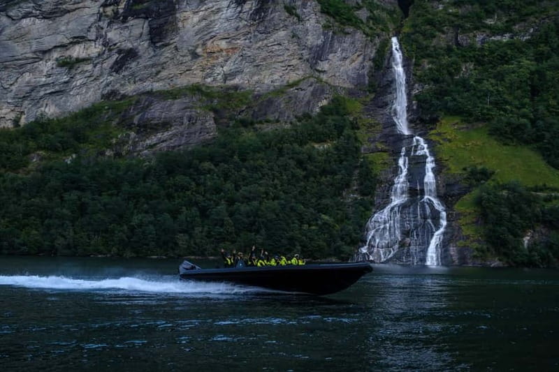 From Hellesylt: Experience Fjordsafari Geirangerfjord on RIB - Why a RIB is a smart way to see Geirangerfjord
