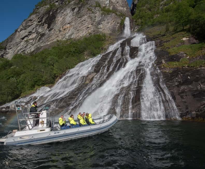 From Hellesylt: Experience Fjordsafari Geirangerfjord on RIB - What the $83 price really buys you