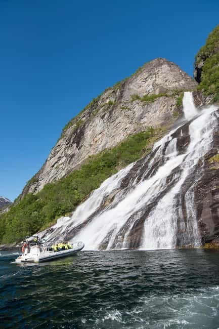 From Hellesylt: Experience Fjordsafari Geirangerfjord on RIB - How the guides shape the experience