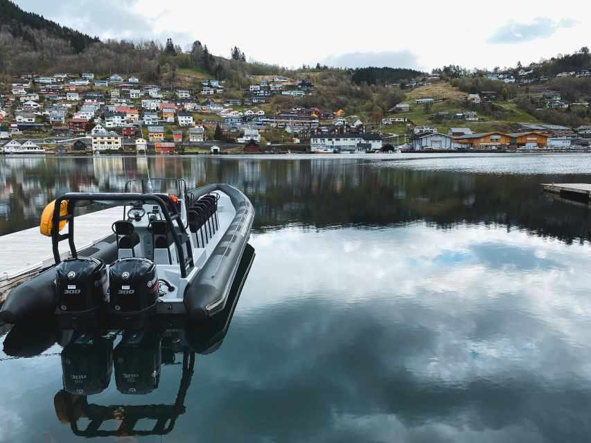 From Norheimsund: Hardangerfjord & Fyksesund RIB Fjord Tour - Leaving Norheimsund by open RIB