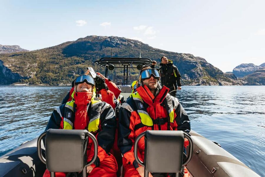 From Stavanger: Lysefjorden & Pulpit Rock RIB Boat Tour - The best parts of the Lysefjord RIB trip