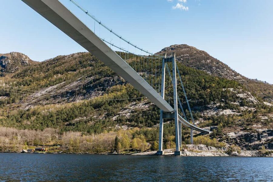 From Stavanger: Lysefjorden & Pulpit Rock RIB Boat Tour - Pulpit Rock from the water