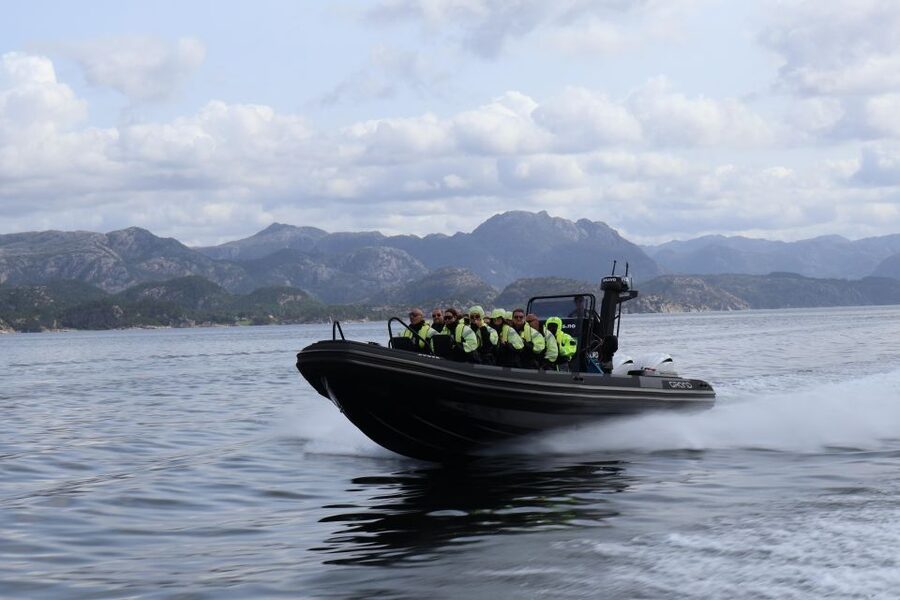 From Stavanger: RIB Tour to Lysefjord - Preikestolen from the water
