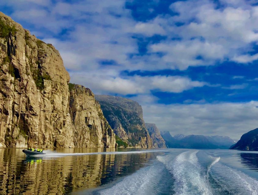 From Stavanger: RIB Tour to Lysefjord - The guides make the difference