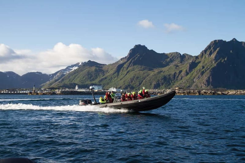From Svolvær: Lofoten RIB Sea Eagle Safari Trollfjord Cruise - Leaving Torget for the open water