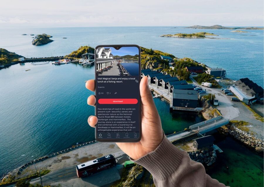From Tromsø: Self-Guided Fjord Tour to Senja and Local Lunch - Reaching Hamn i Senja for Lunch