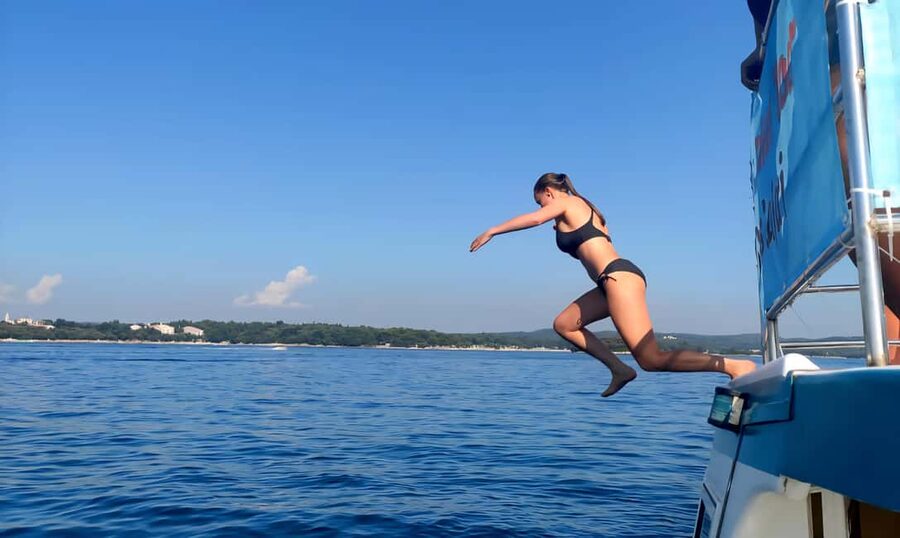 Funtana: Lim Fjord Cruise to Pirate’s Cave with Snorkeling - The coastal ride toward Lim Fjord