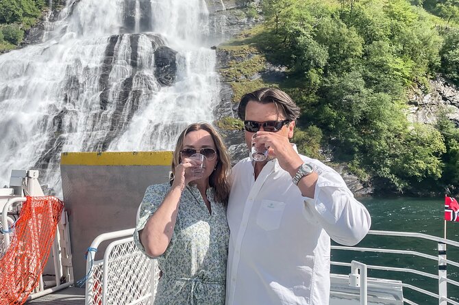 Geiranger Fjord Tour with Waterfall Tasting - Timing, booking, and cancellation