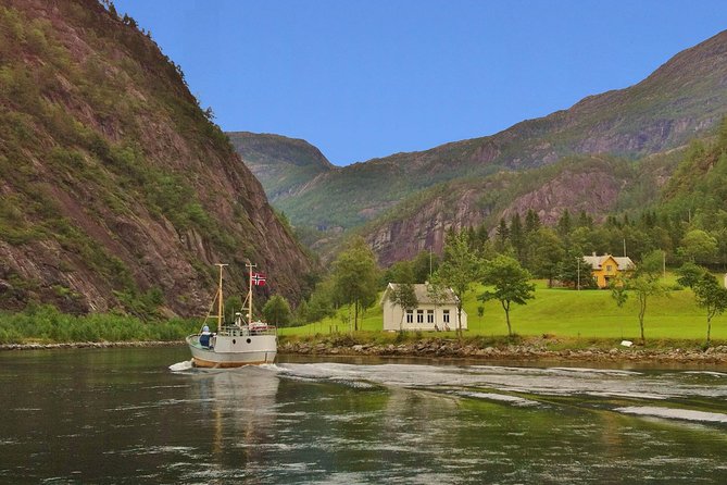 GUIDED TOUR: Secrets of the Fjords - the Osterfjord and Mo, 6.5 hours - Leaving Bergen beside Bergenhus Fortress