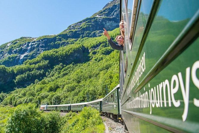 Guided tour - Viking Village, Nærøyfjord Cruise and Flåm Railway - Flåm Railway and Kjosfossen