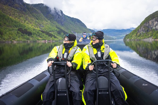 Hardangerfjord Ultimate RIB adventure from Ulvik - What riding in the RIB is like