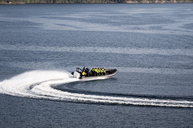 Hardangerfjord Ultimate RIB adventure from Ulvik - Starting at Promenaden 3 in Ulvik
