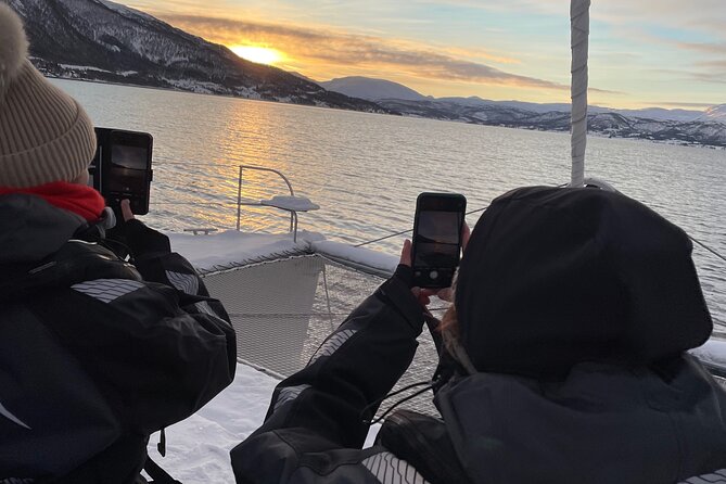 History Fjordcruise Around The Isle Of Tromso - Luxury Catamaran - Leaving Tromsø from Kaigata 3 at 2 pm