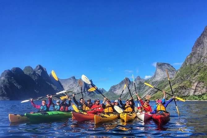 Kayaking in Reinefjorden - Meeting at Reine Paddling at 10:30