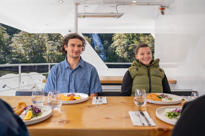 Milford Sound Luxury Lunch Cruise onboard The Fiordland Jewel - Boarding at Milford Sound’s Main Visitor Terminal