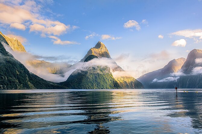 Milford Sound Luxury Lunch Cruise onboard The Fiordland Jewel - Mitre Peak and the Drama of Milford Sound