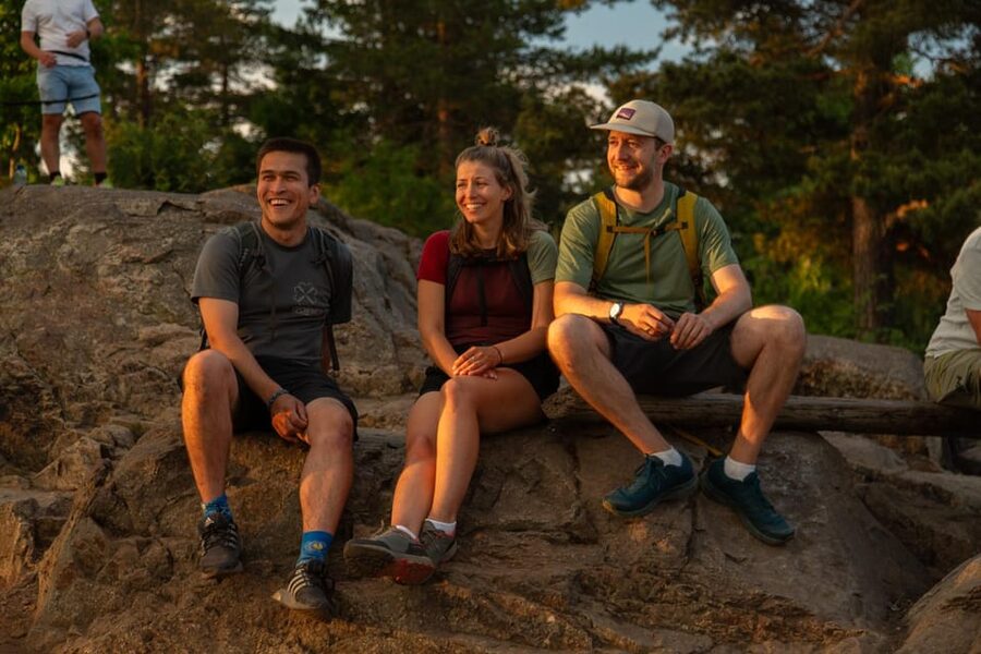 Oslo: Best View of the Oslofjord Hike - A pause at DNT Fuglemyrhytta