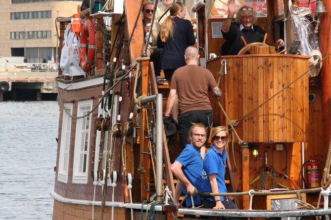 Oslo Fjord a Mini Cruise by Wooden Sailing Ship - Akershus Fortress from the water