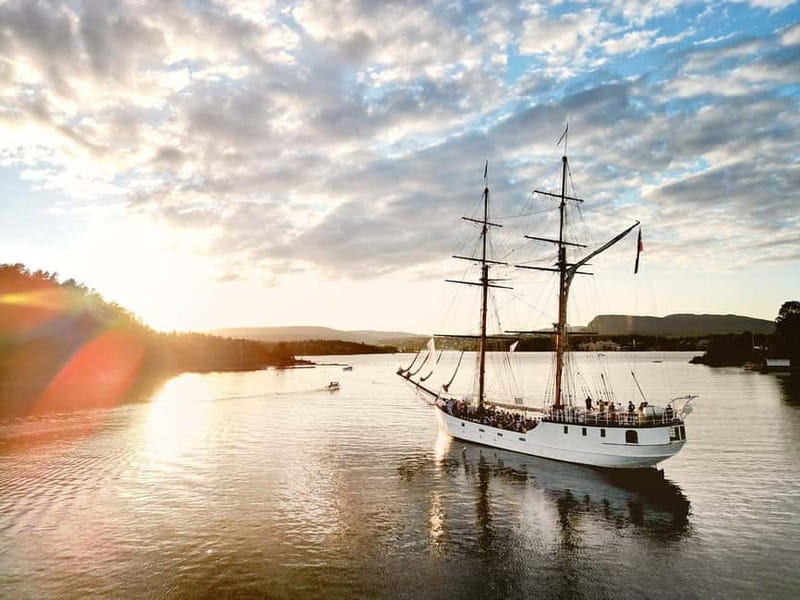 Oslo: Fjord Dinner Cruise on Sailing Ship w/ Seafood Buffet - The value of $68 for three hours