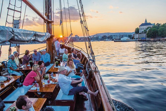 Oslo Fjord Evening Cruise with Shrimp Buffet on a Sailing Ship - The shrimp buffet is simple, plentiful, and Norwegian