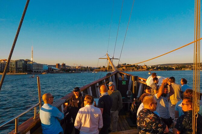 Oslofjord Dinner Cruise on a sailing ship - The boat, seating, and weather