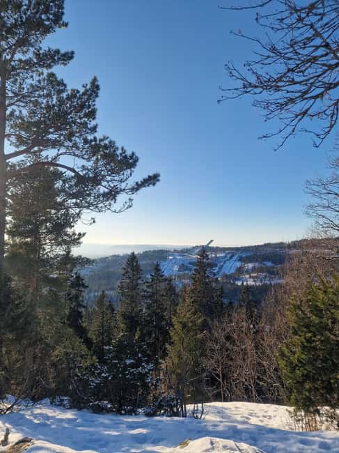 Panoramic Peaks – Oslo’s Most Beautiful Fjord Views Hike - The first fjord viewpoint and the 25-minute pause
