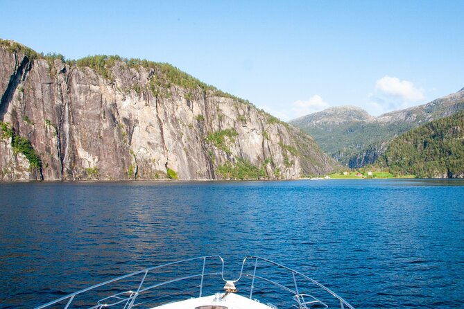 Private Fjord and waterfalls cruise to Modal- Mostraumen - What $3,000 buys you